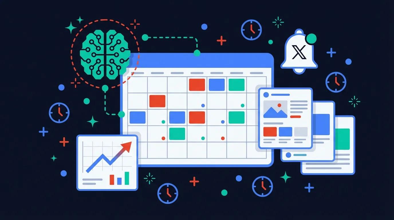 AI X Content Calendar Template: 30 Days in 4 Hours