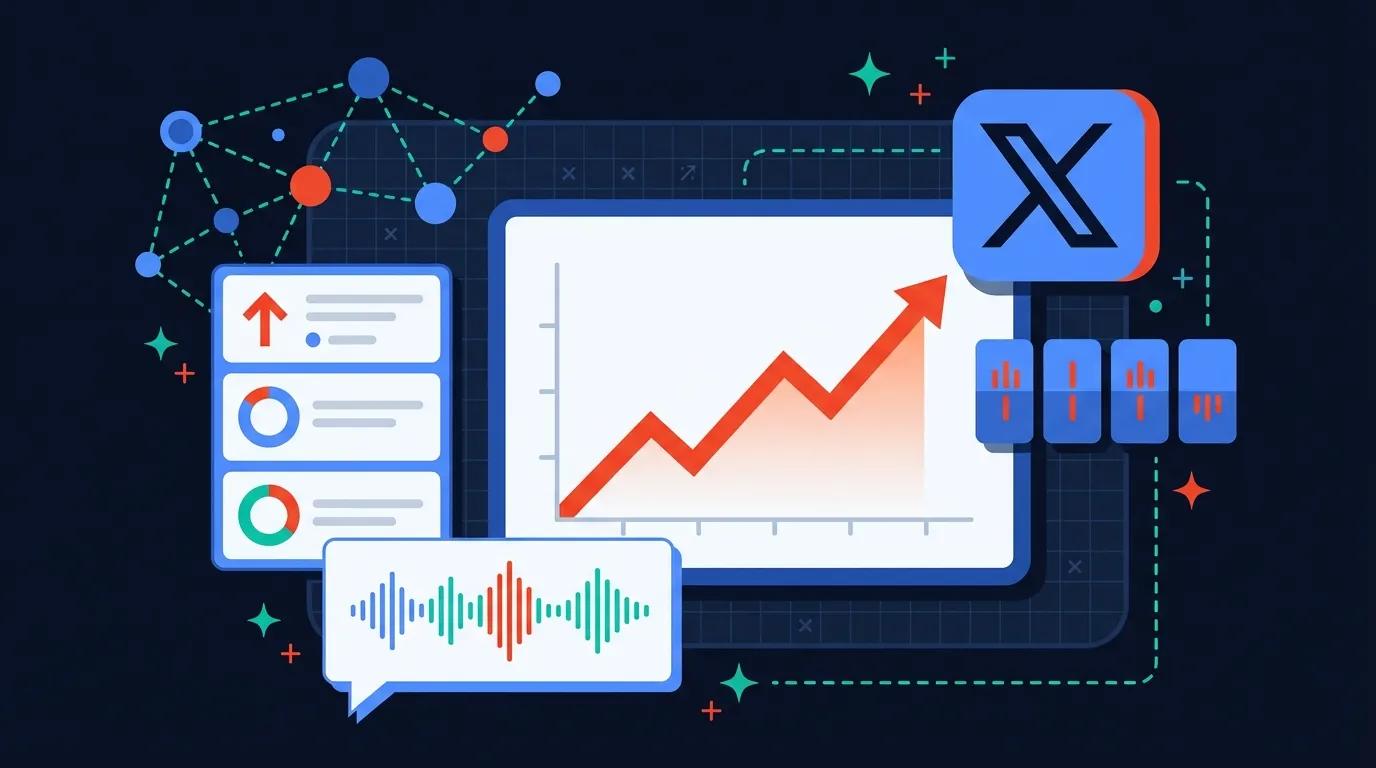 Get 10K X Followers in 2026: Pattern-Based Growth — PatternMentor blog cover illustration